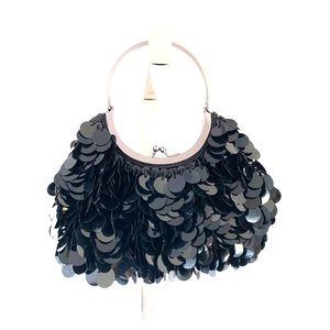 BCBG Max Aztria black clutch